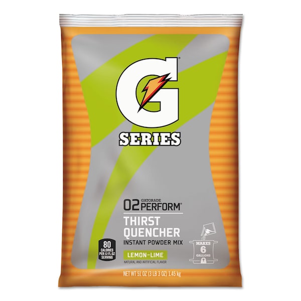 Gatorade Original Powdered Drink Mix, Lemon-Lime, 51oz Packets, PK14 03967 - main